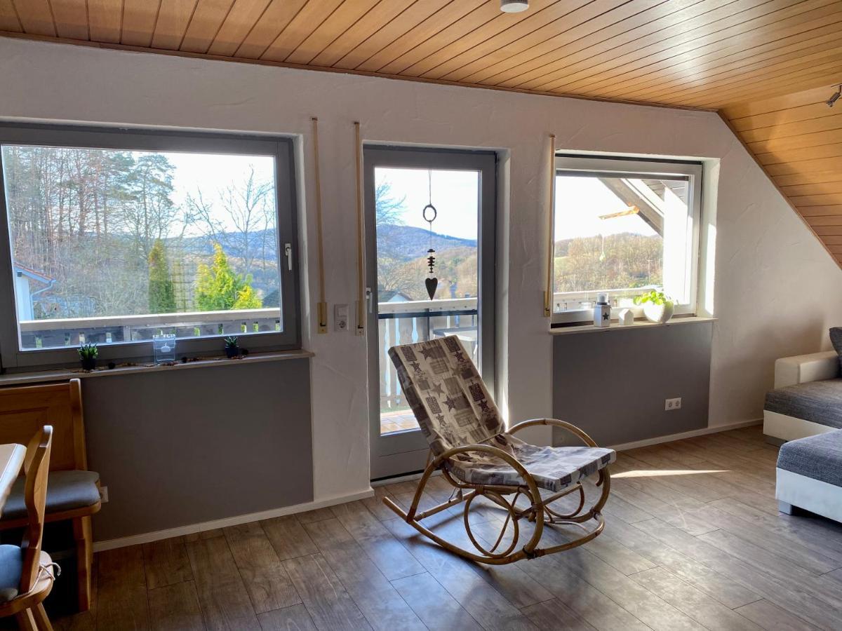 Ferienwohnung Mit Ausblick Mombris Экстерьер фото